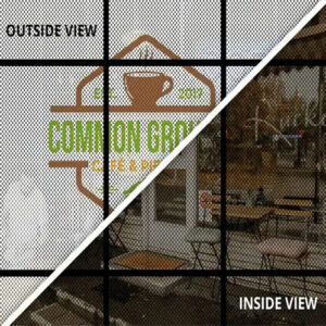 One Vision Printing (Perforated Window Film)