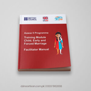 Training Module Child, Early and Forced Marriage, Facilitator Manual